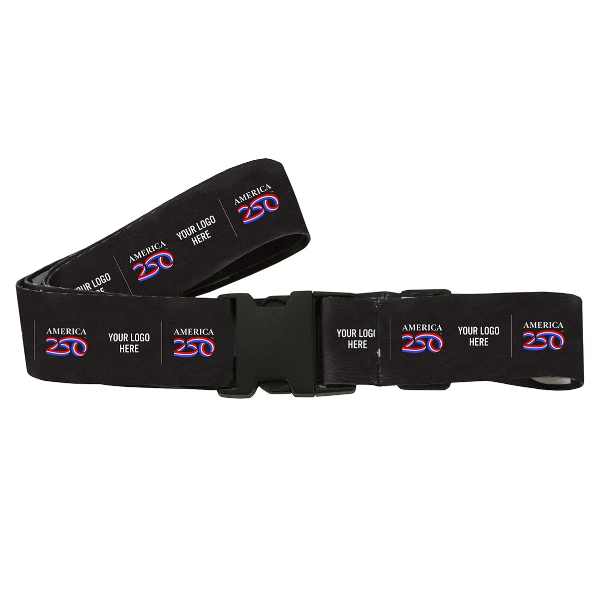 America250™ Dye-Sublimated Luggage Strap — view 2