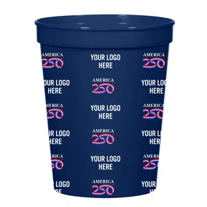 America250 Full Color Big Game Stadium Cup — 4 Sizes