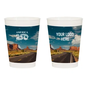 America250 Full Color Frost Flex Stadium Cup — 10 Oz. & 16 Oz.