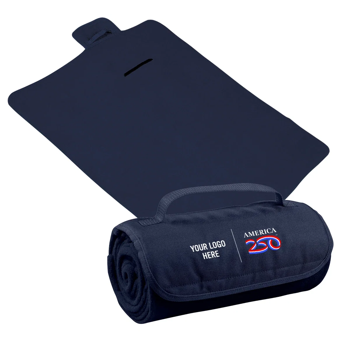 America250™ Recycled Roll-Up Blanket — view 2