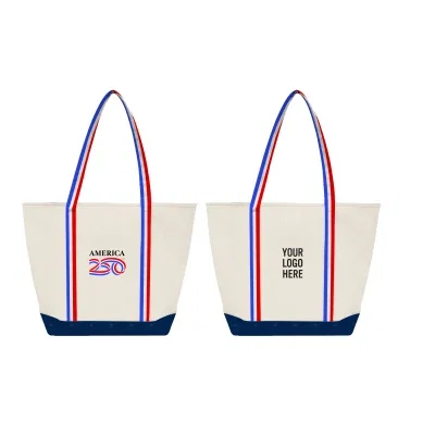AMERICA250™ Sublime Series Recycled Poly Canvas Starboard Tote Bag