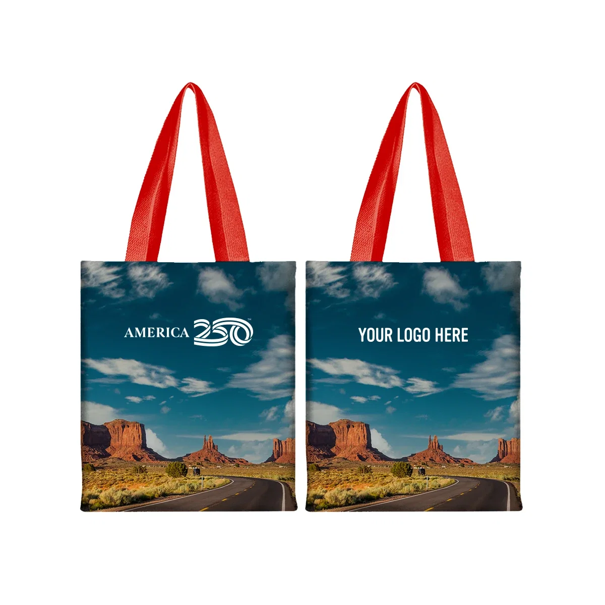 America250™ Sublime Series rPET Magazine Tote Bag — view 2