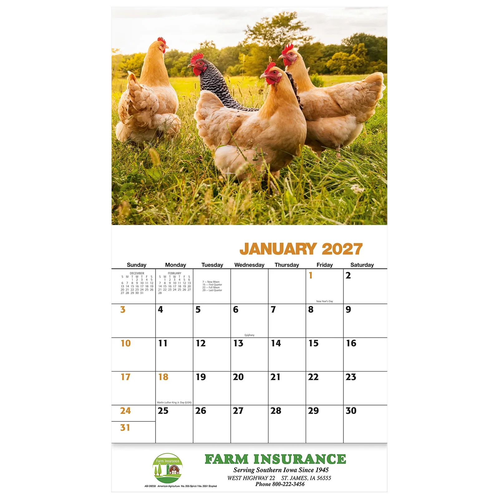 American Agriculture Wall Calendar: 2025 Stapled — view 4