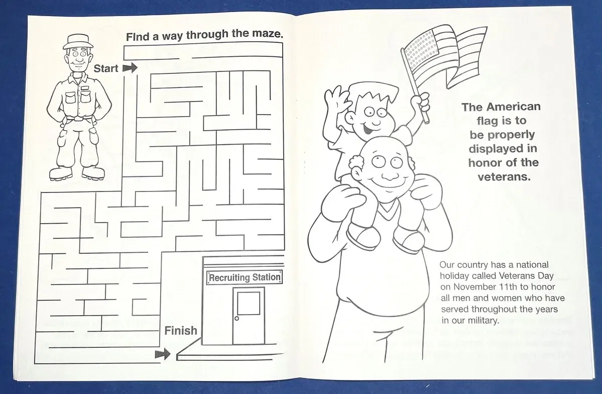 American Heroes Coloring and Activity Book — view 2