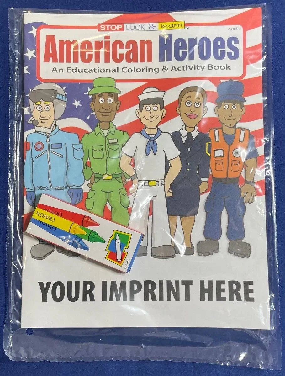 American Heroes Coloring and Activity Book — view 4