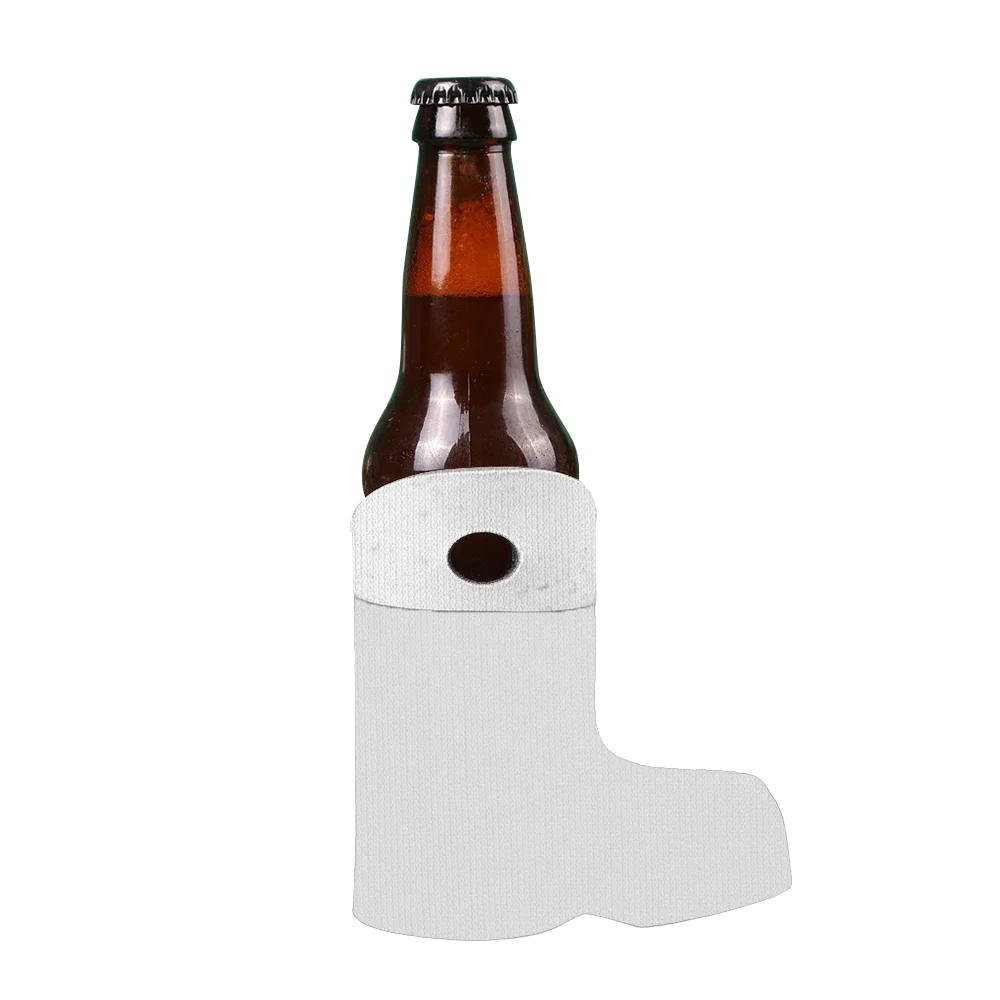 Full Color Boot Slide-On Scuba Sleeve for Bottles — view 2