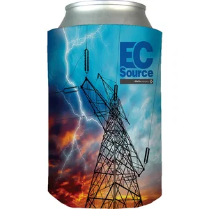Scuba Foam Can Cooler, 12 oz Cans, Full-Color Print