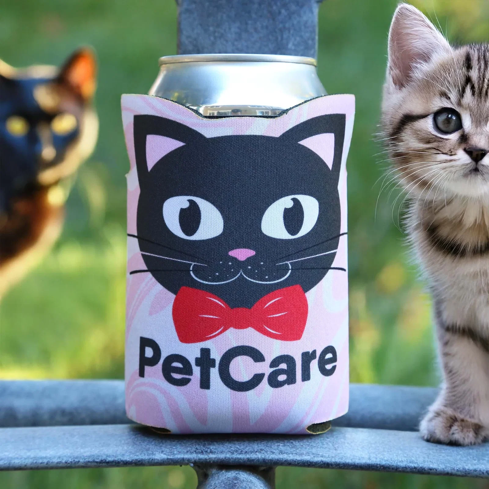 American Made Pointy Ears Can Cooler — view 4