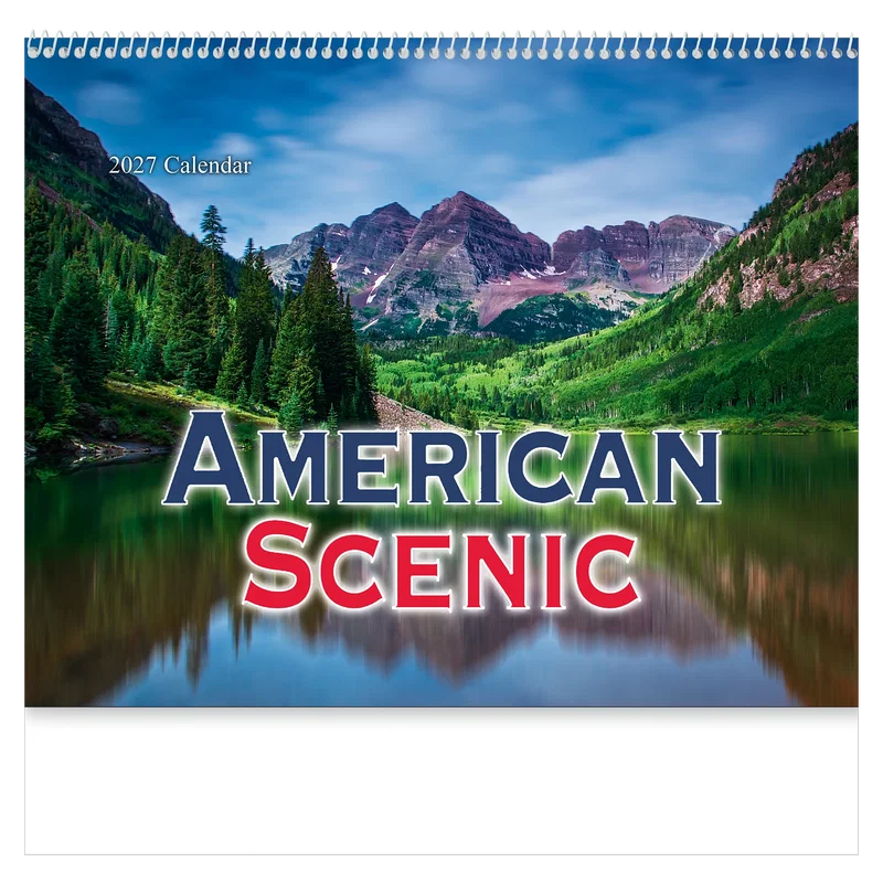 American Scenic Wall Calendar: 2025 Spiral Bound — view 6