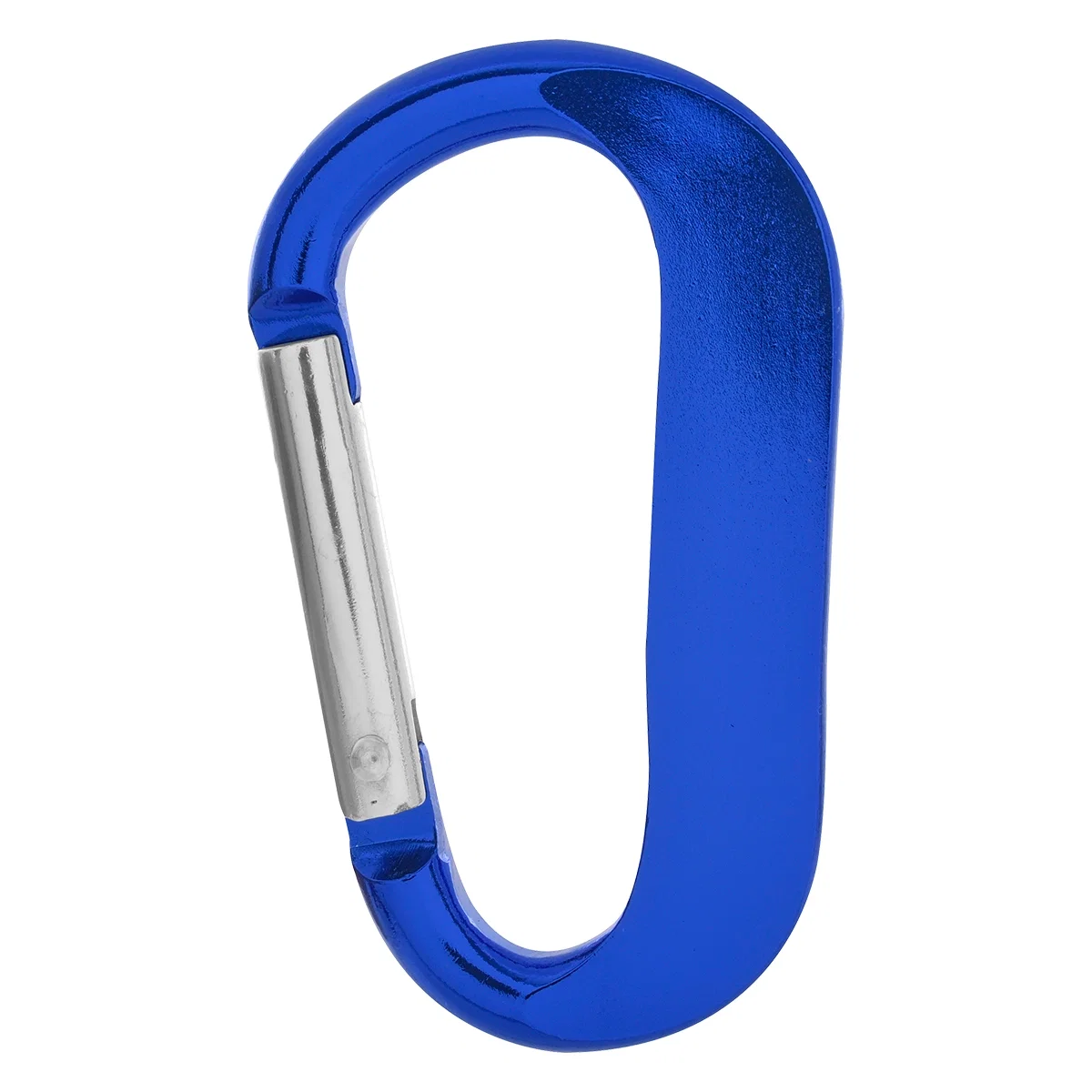 Clip hooked onto a bag strap for easy access