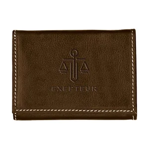 Andrew Philips® Contrast Stitch Tri-Fold Wallet