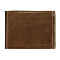 Andrew Philips® Leather Contrast Stitch Billfold Wallet — view 2
