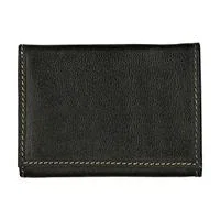Andrew Philips® Leather Contrast Stitch Tri-Fold Wallet — view 2