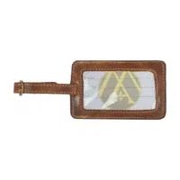 Andrew Philips® Leather Westbridge Leather Luggage Tag — view 2
