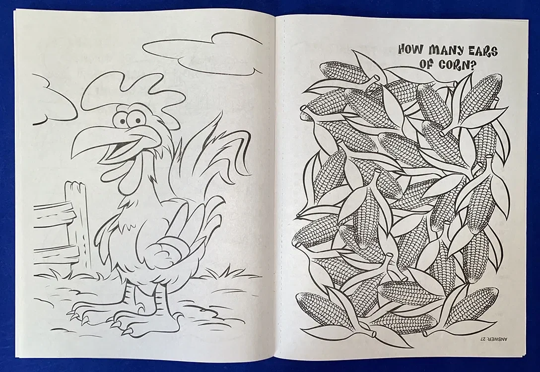 Animals on the Farm Coloring & Activity Book — view 2