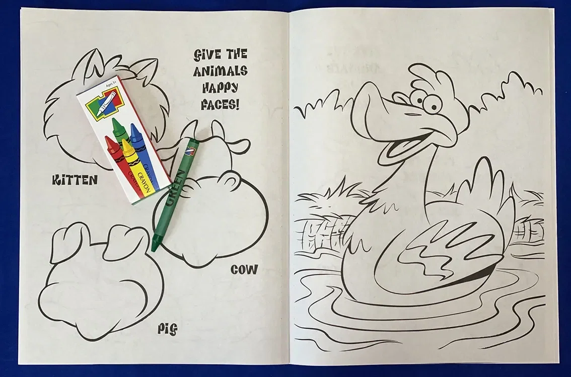 Animals on the Farm Coloring & Activity Book — view 3