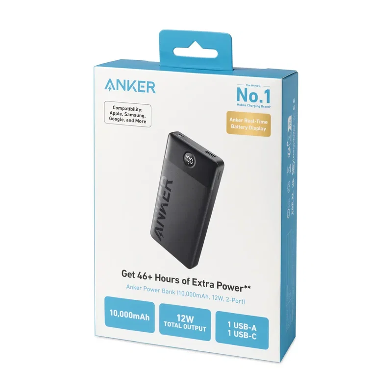 Anker 324 Power Bank (10000mAh, 12W, 2-Port) — view 3