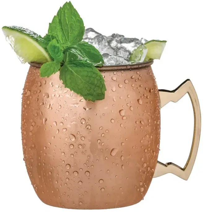 Custom Moscow Mule Mug - Copper Plated (17 oz.) — view 3