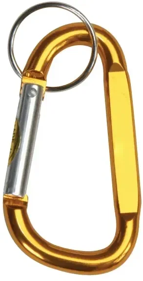 Custom Engraved Aluminum Carabiner Keyring — view 3