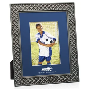 Antique Pewter Custom Trellis Photo Frame