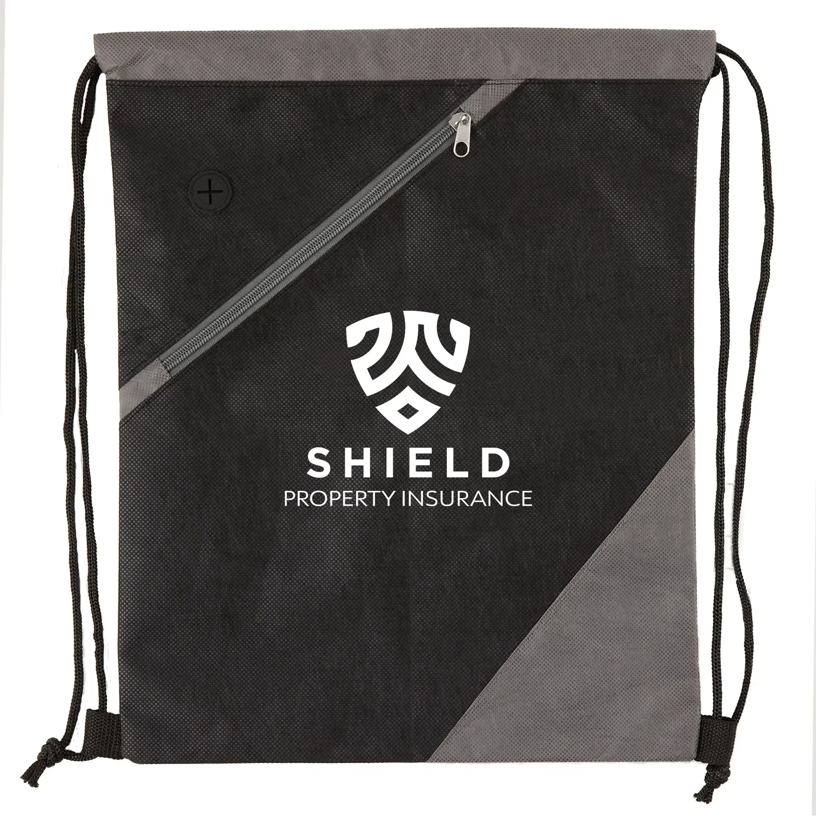 Personalized RPET Drawstring Backpack — view 4