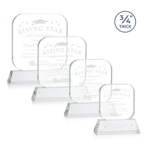 Starfire Crystal App-Icon Award on an Optical Crystal Base