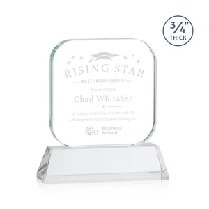 Starfire Crystal App-Icon Award on an Optical Crystal Base