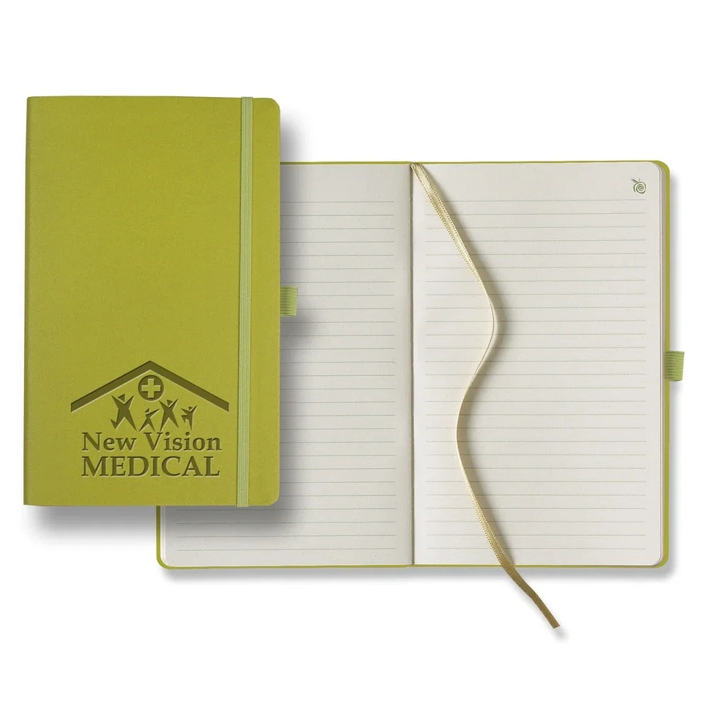 Apple Paper Appeel Mid Size Notebook — Jacket Color: Apple Paper Granny Smith — view 2