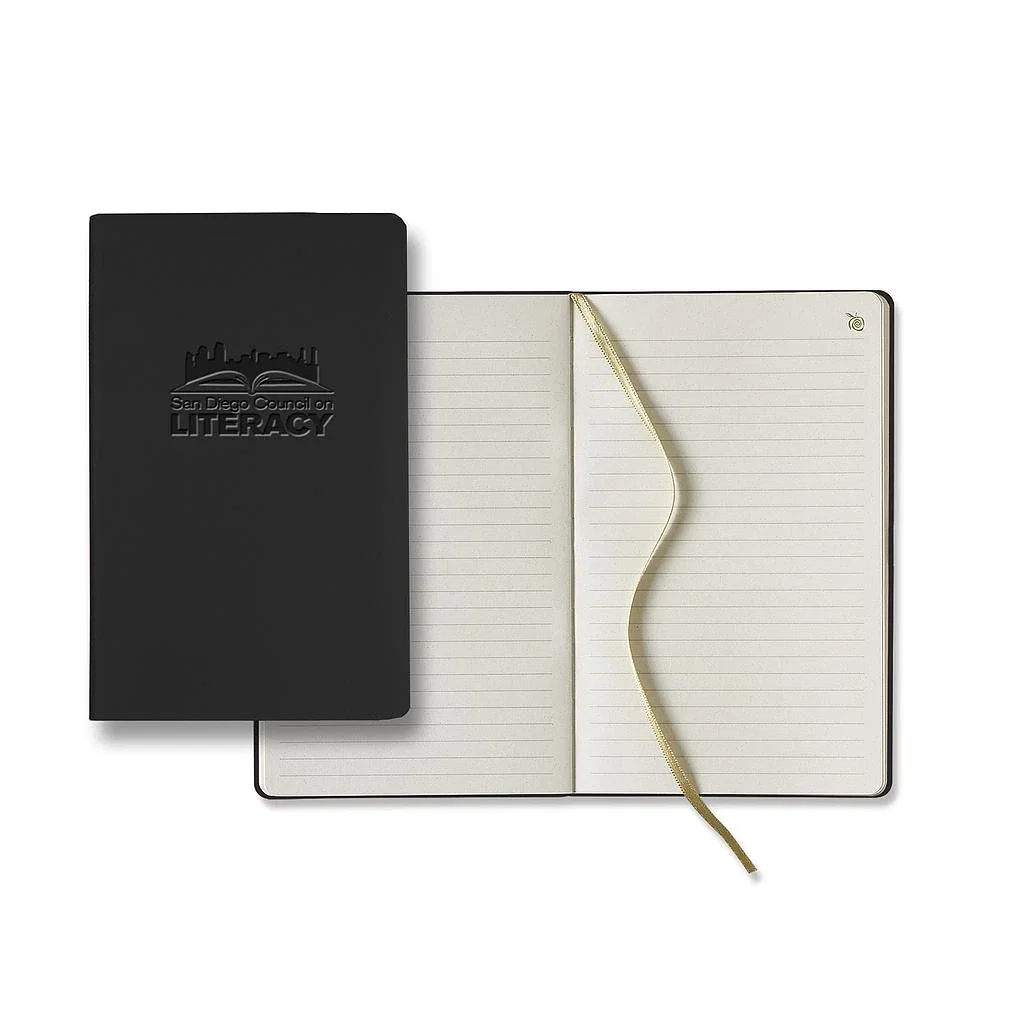 Apple Paper Appeel Slim Mid Size Note — Jacket Color: Black — view 4