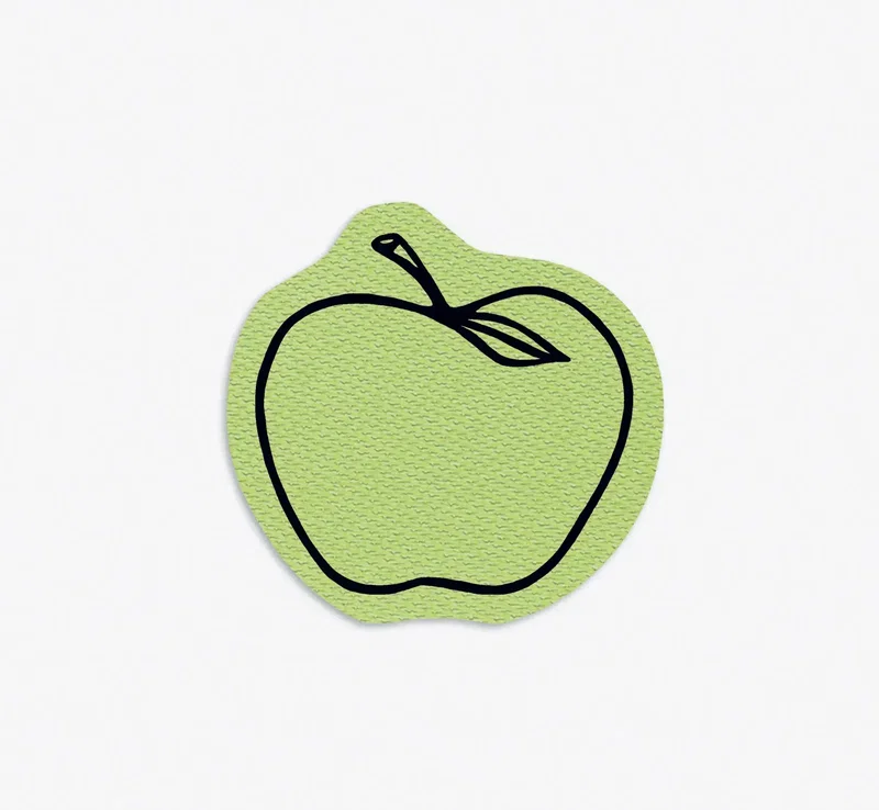 Apple Jar Opener. Apple-shaped rubber jar opener for teacher appreciation gifts, view 13