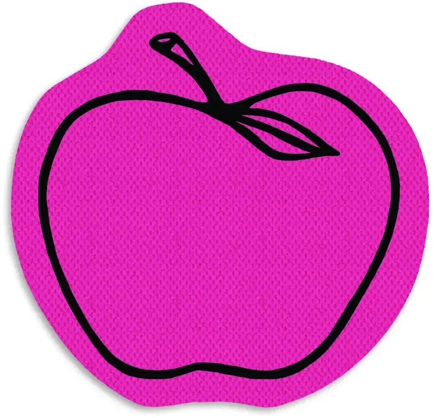 Apple Jar Opener. Apple-shaped rubber jar opener for teacher appreciation gifts, view 4