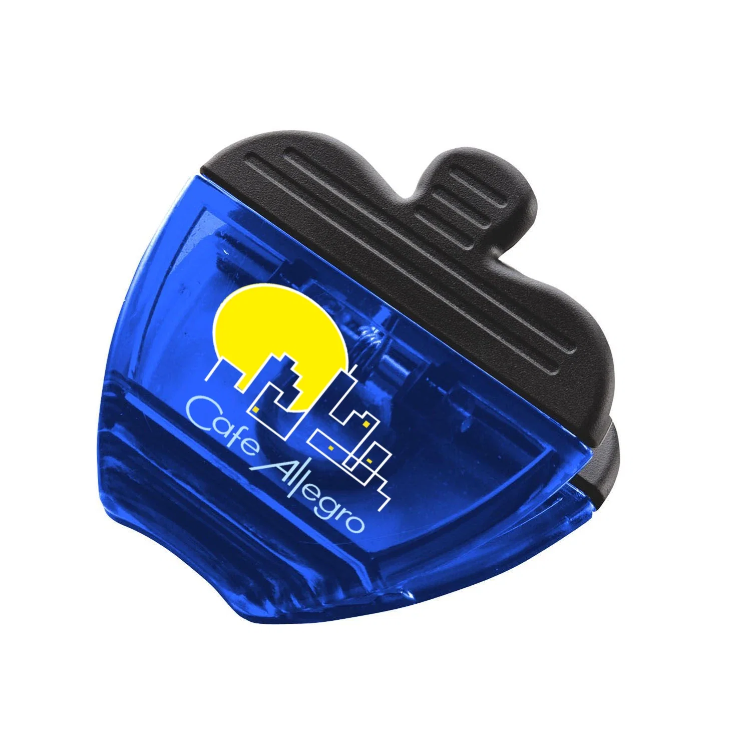 Logo Apple Power Clip — Translucent Blue — view 3