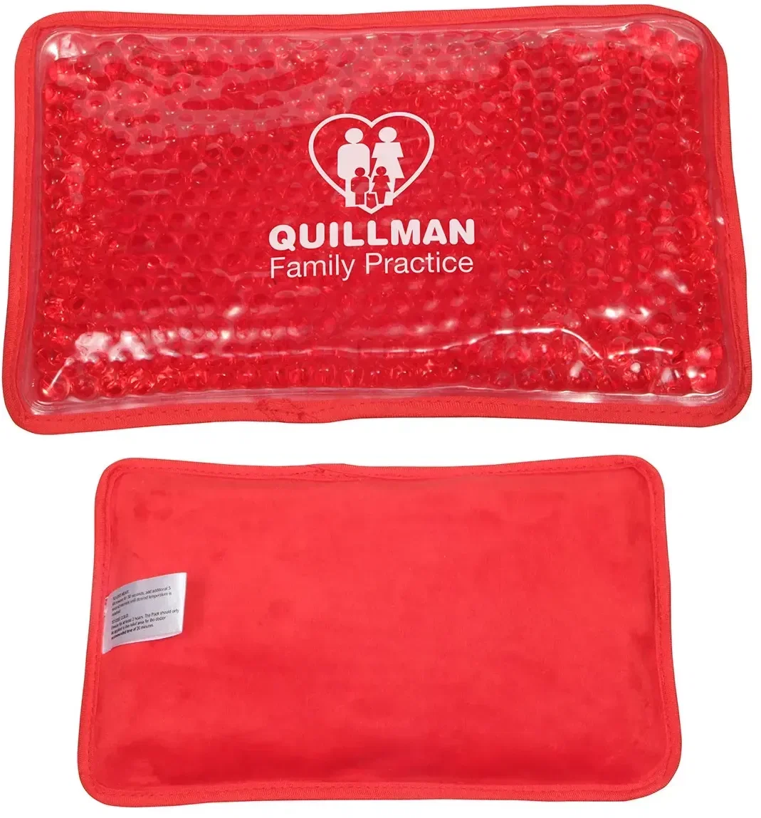 Branded Aqua Pearls plush pack showing soft plush therapy side