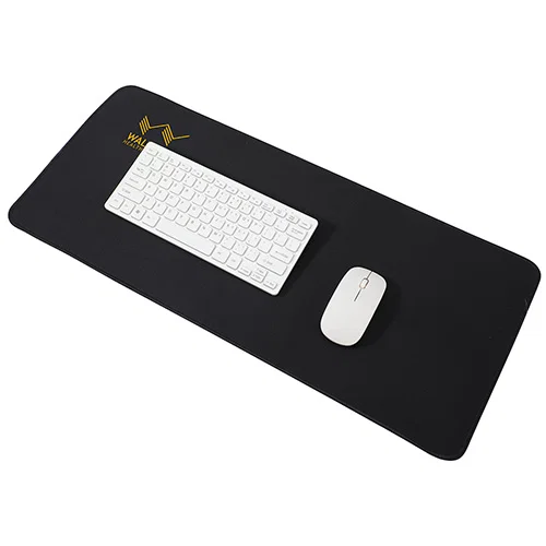 Promotional Arcade gaming mouse pad covering keyboard and mouse, custom branded extended desk mat