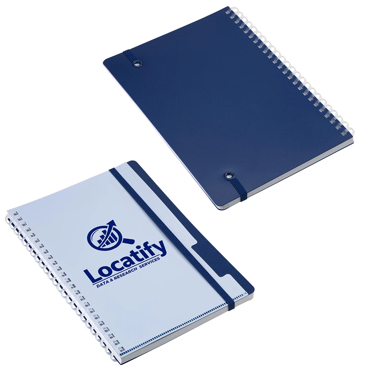 Close-up of the Arcadia Notebook's front pocket detail