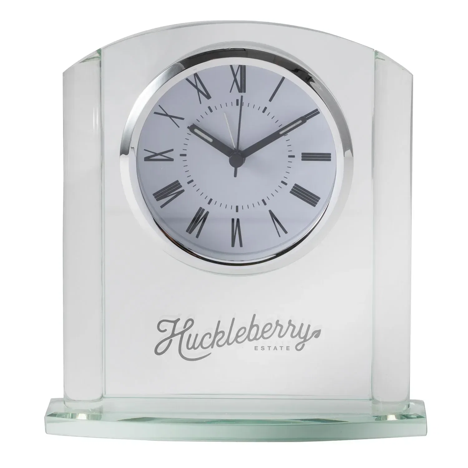 Arch Glass Desk Clock — view 2