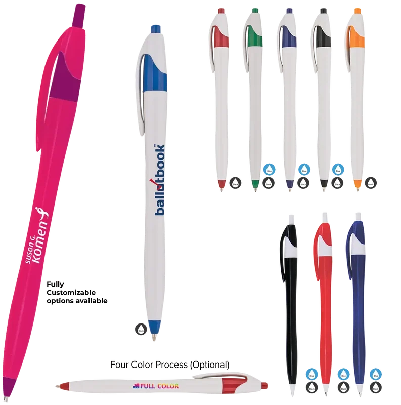 Custom Archer2 Pen with Colored Accents — view 13