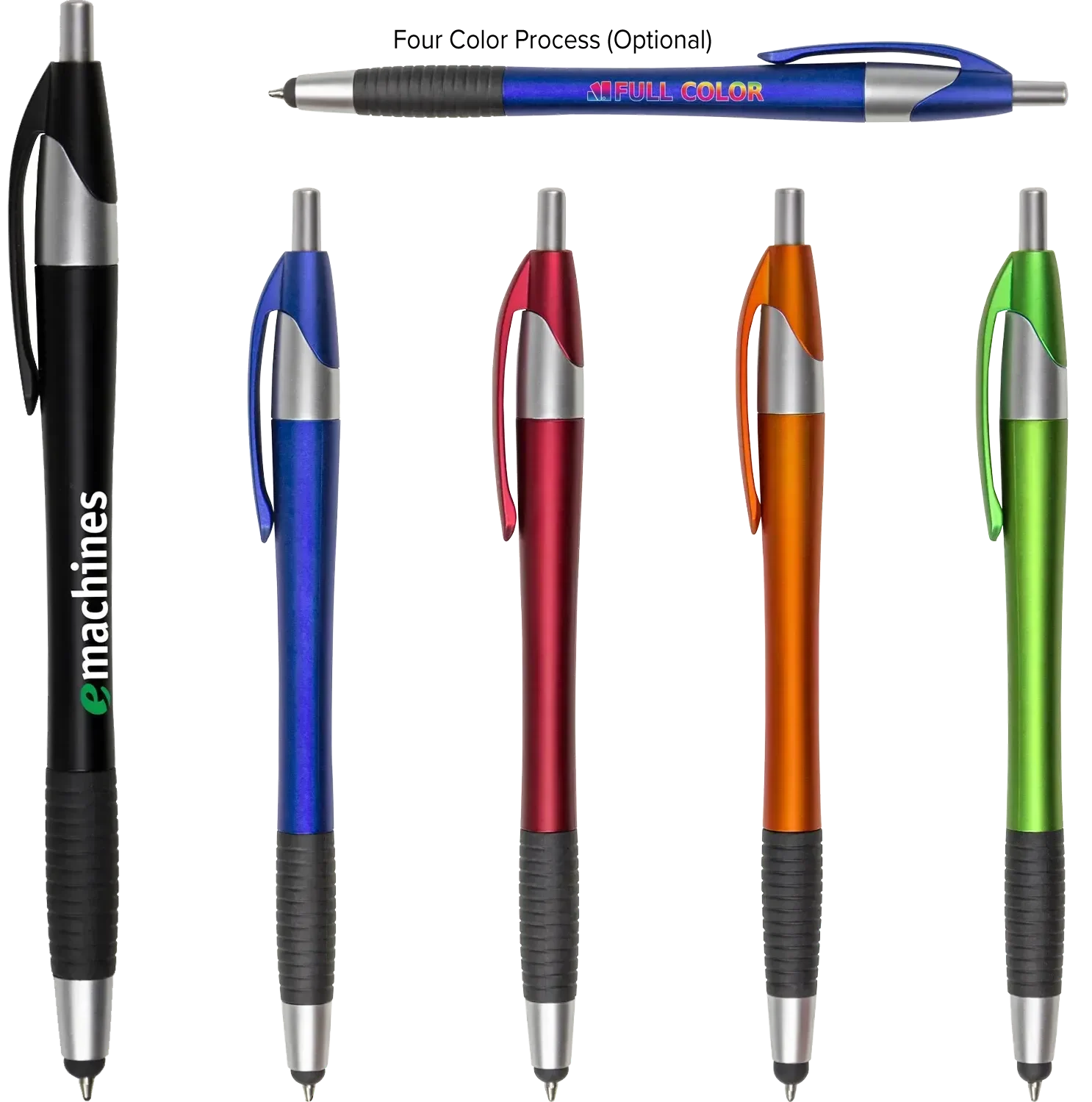 Personalized Archer2 Stylus Gripper Pen - Black Ink — view 2