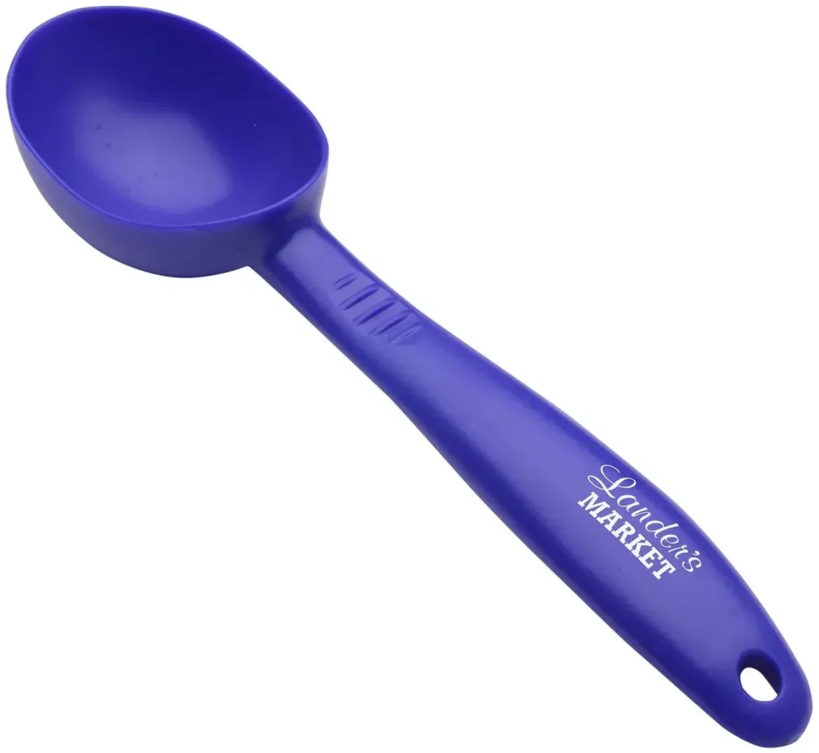 Close-up of the promotional Arctic ice cream scoop head, custom logo scooper for serving frozen treats