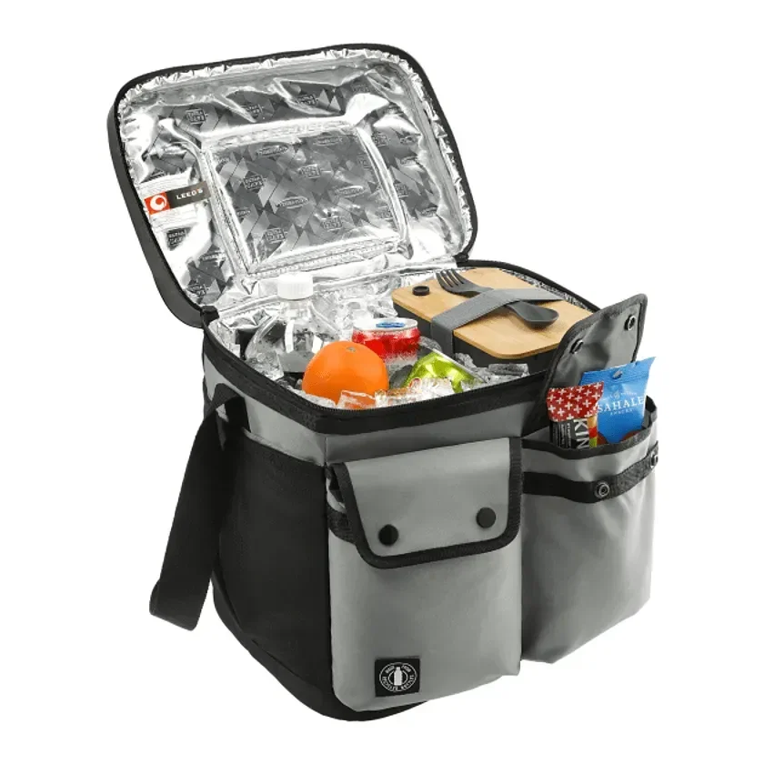 Arctic Zone® Repreve® 24 Can Double Pocket Cooler — view 2