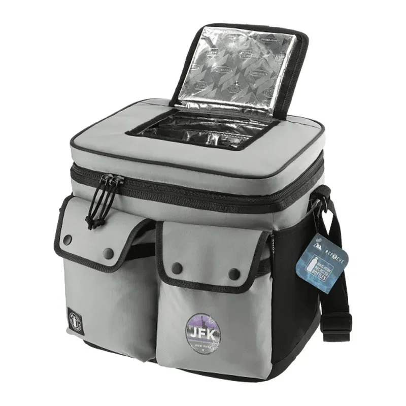 Arctic Zone® Repreve® 24 Can Double Pocket Cooler — view 8