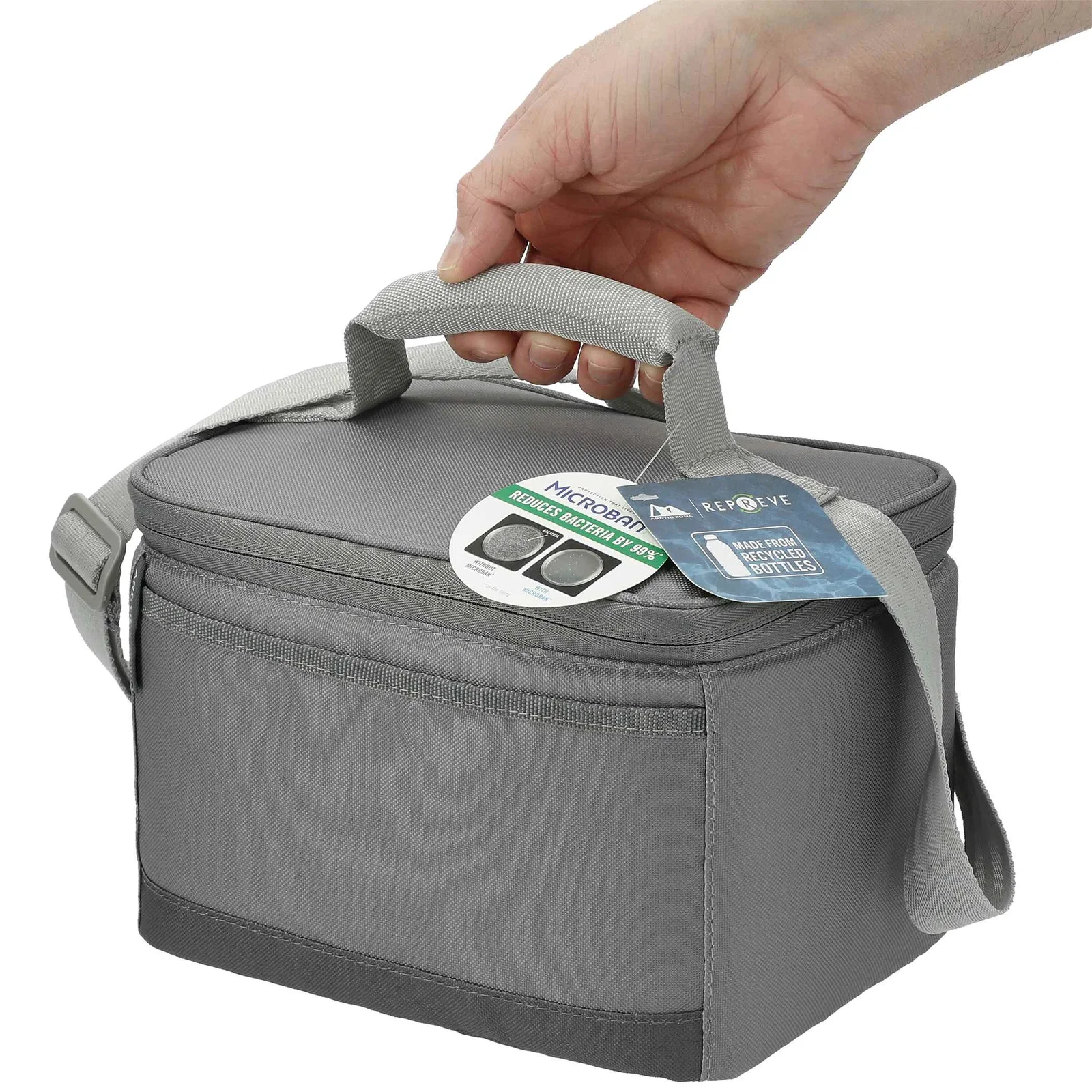 Arctic Zone® Repreve® Recycled 6 Can Lunch Cooler — view 12