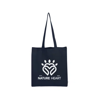 Arden Recycled Cotton Canvas Tote Bag — view 2