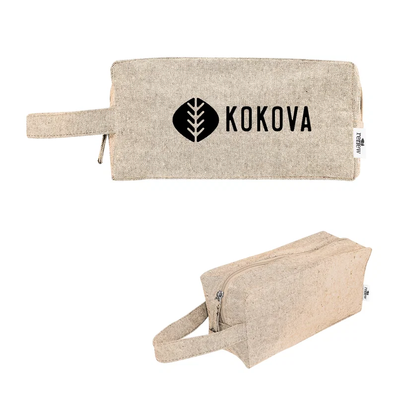 Arden Recycled Cotton Toiletry Bag