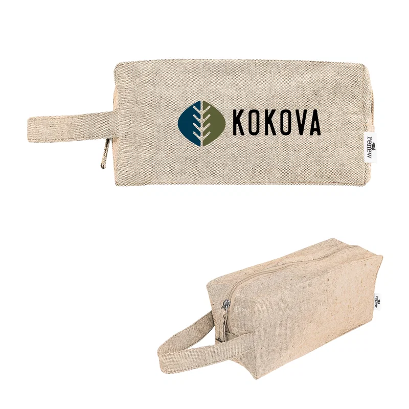 Arden Recycled Cotton Toiletry Bag — view 3