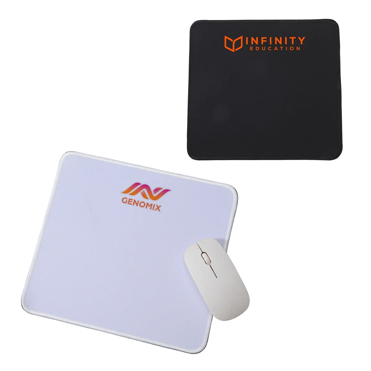 Arista Non-Slip Mouse Pad, custom branded promotional mouse pad top view with logo space