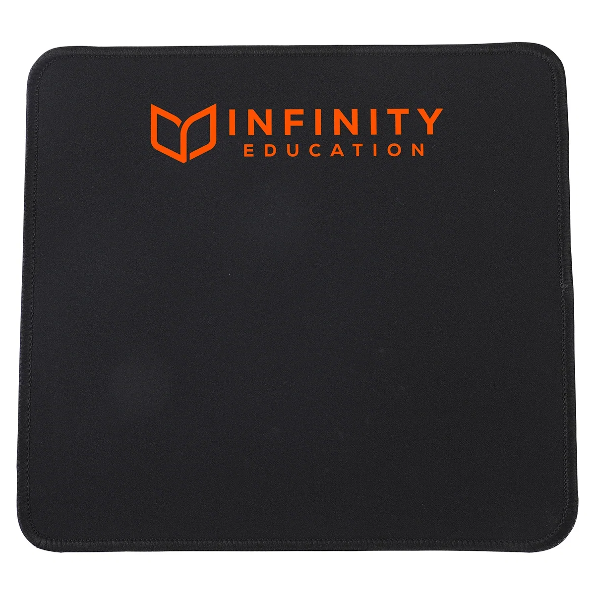 Branded Arista Non-Slip Mouse Pad close-up of stitched fabric surface texture