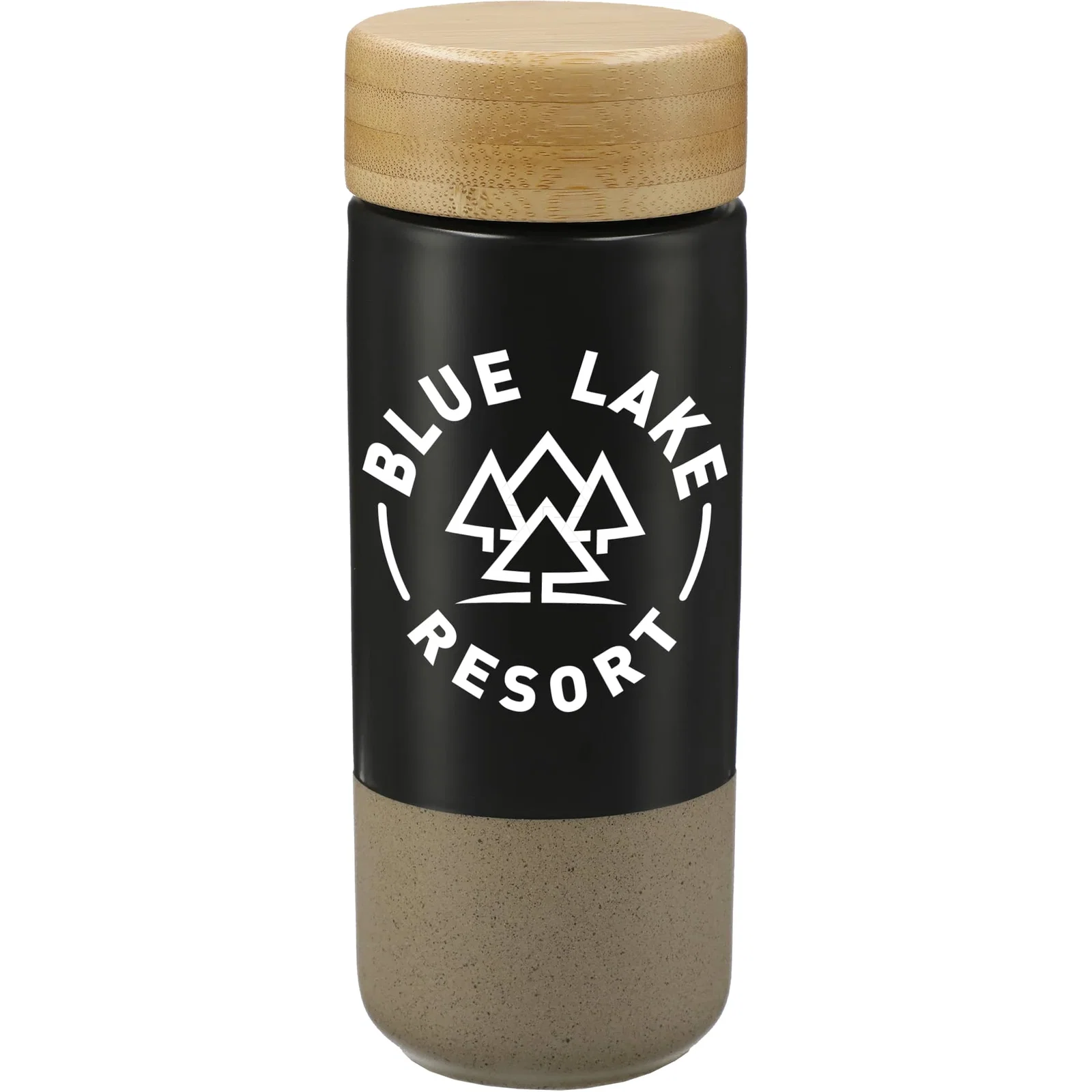 Custom Arlo Ceramic Tumbler with Bamboo Lid - 11oz — view 14