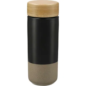 Arlo 11 oz Ceramic Tumbler with Bamboo Lid