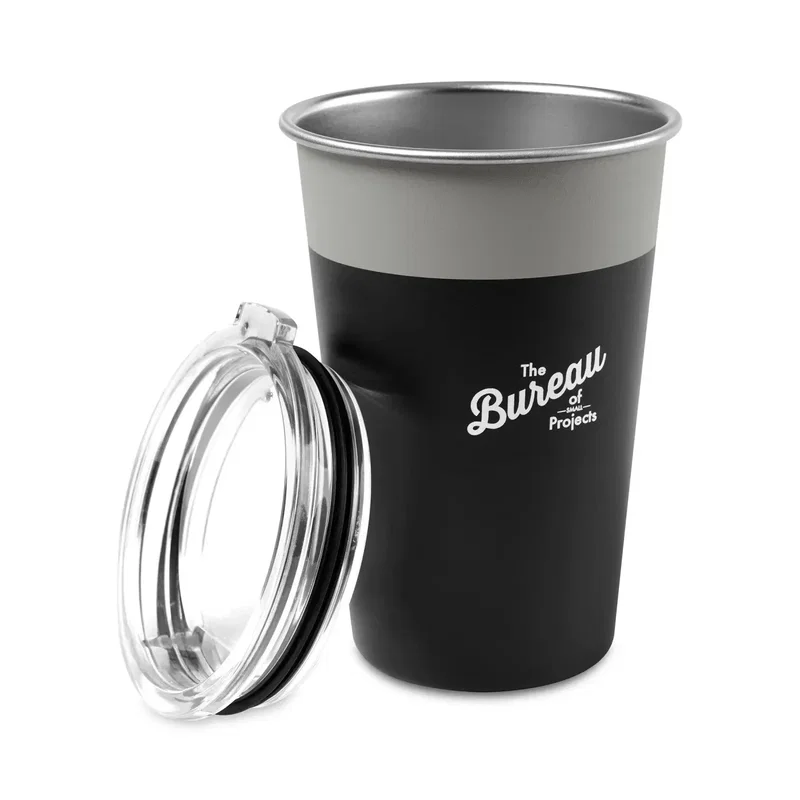 Arlo Colorblock Stainless Steel Tumbler - 14 Oz. — view 2